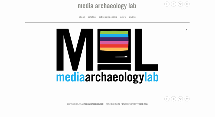 Media Archaeology Lab (screenshot)