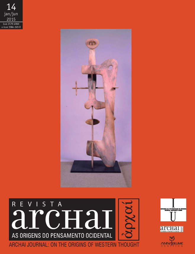 					View No. 14 (2015):  Vol. 14 No. 14 (2015): Revista Archai nº14 (january, 2015) 
				